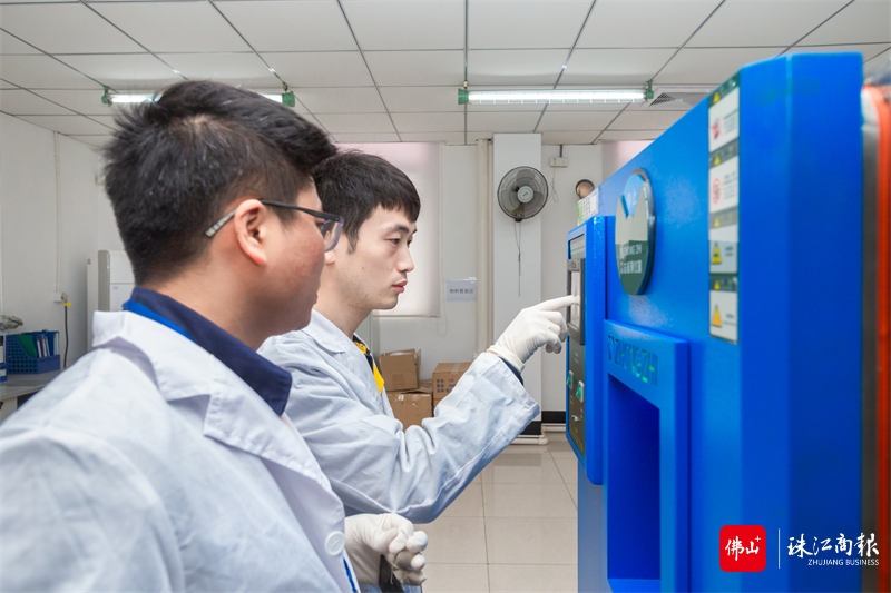 科德科技進行產品實驗